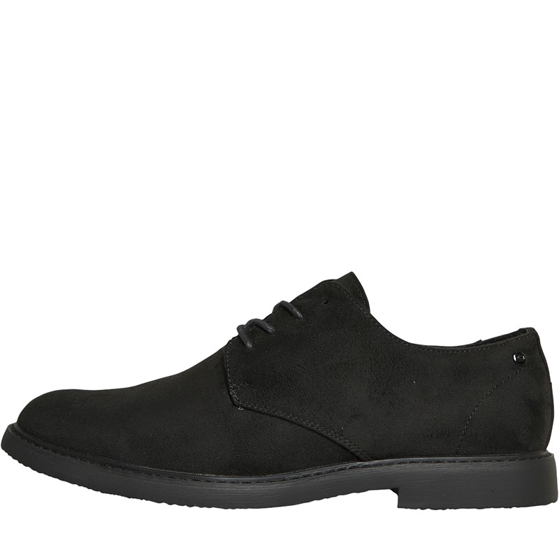 Deakins Mens Grayson Shoes Black Mono