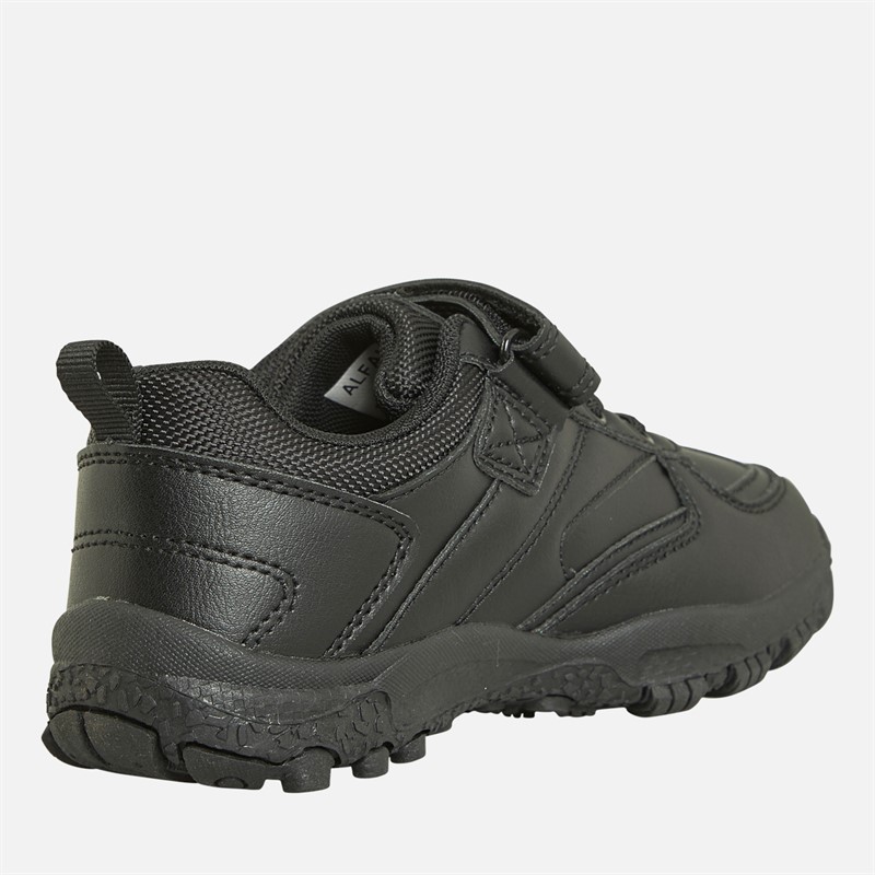 Deakins Junior Boys Alfa Velcro Shoes Black