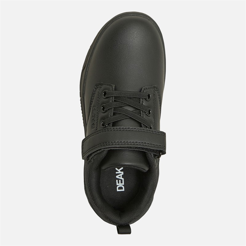 Deakins Boys Psyche Velcro Trainers Black