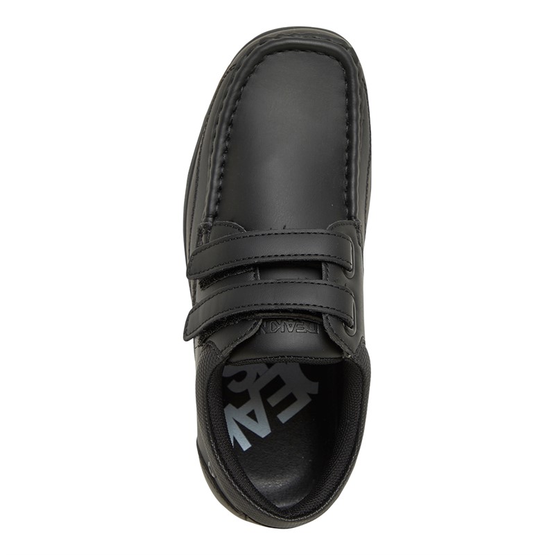 Deakins Junior Boys Nero Velcro II Shoes Black