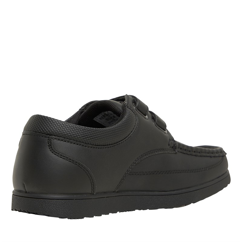 Deakins Junior Boys Nero Velcro II Shoes Black