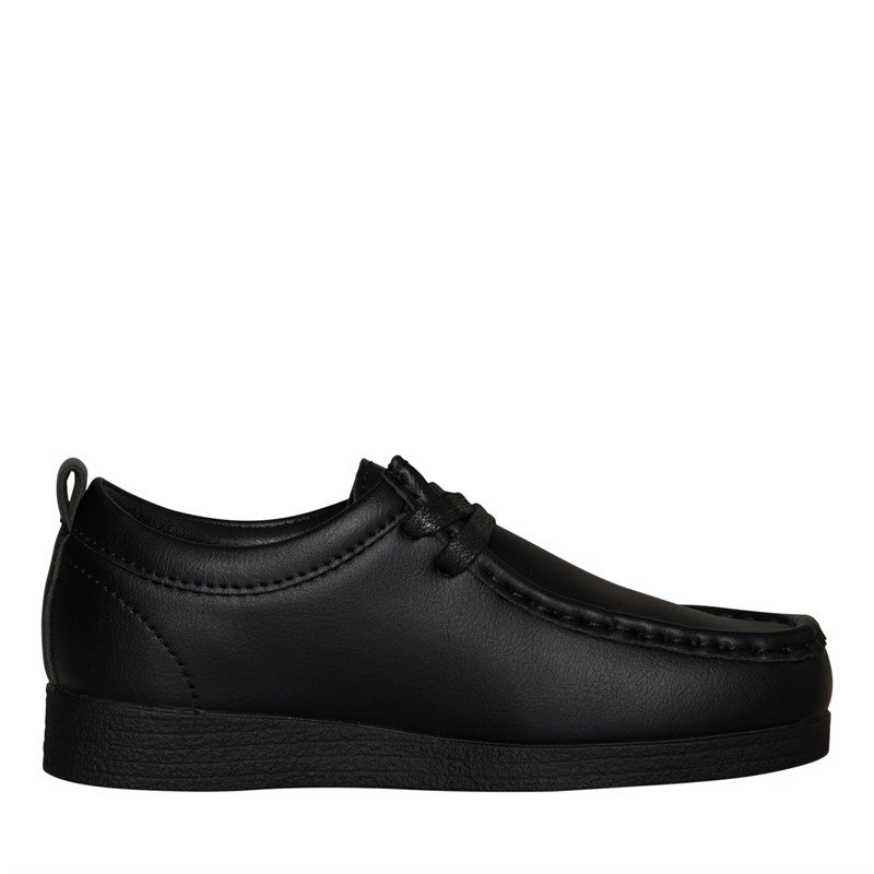 Deakins Junior Boys Hudson Shoes Black