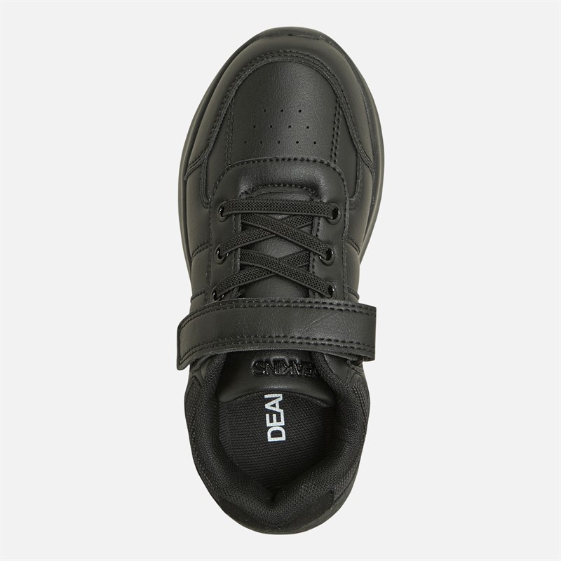 Deakins Junior Boys Aston Velcro Trainers Black