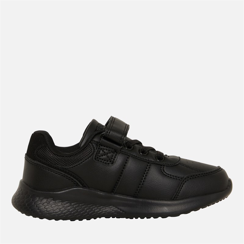 Deakins Junior Boys Aston Velcro Trainers Black