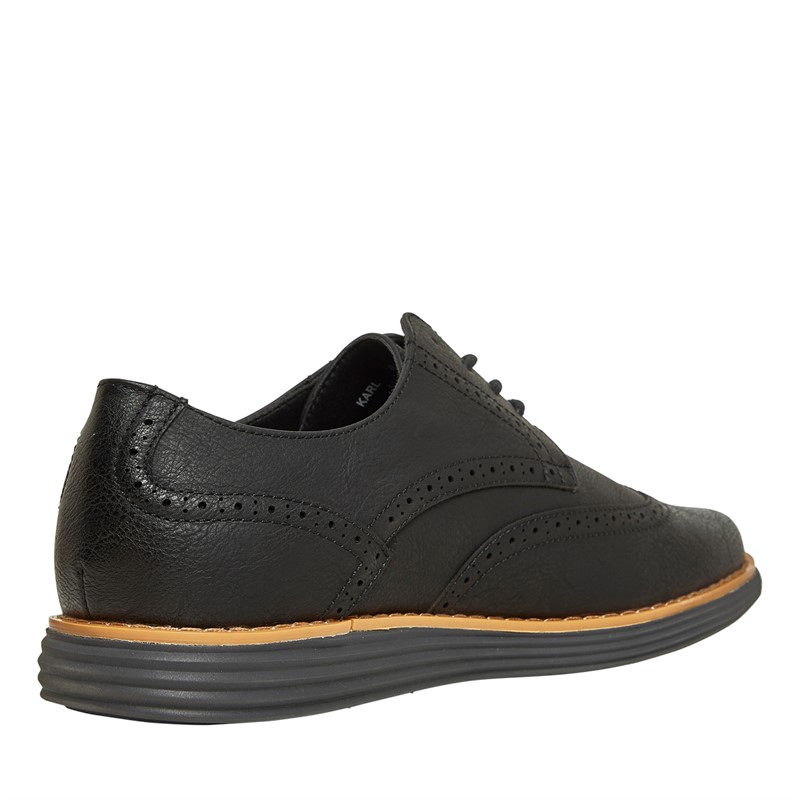 Deakins Herresko Karl Brogues Sort/Antracit