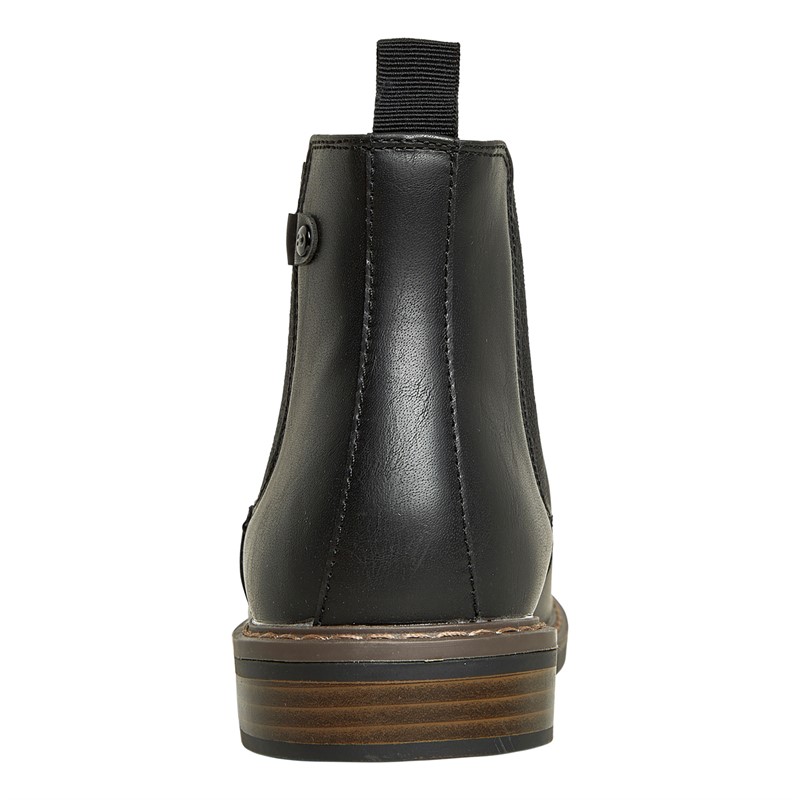 Deakins Mens Del Chelsea Boots Black