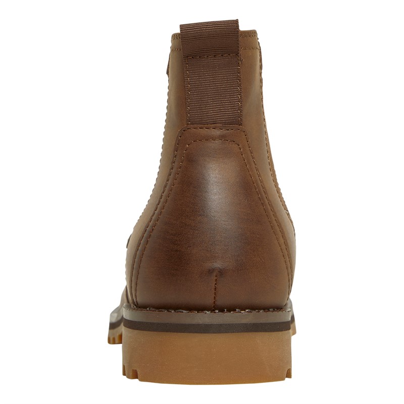 Deakins Mens Matterhorn Chelsea Boots Brown