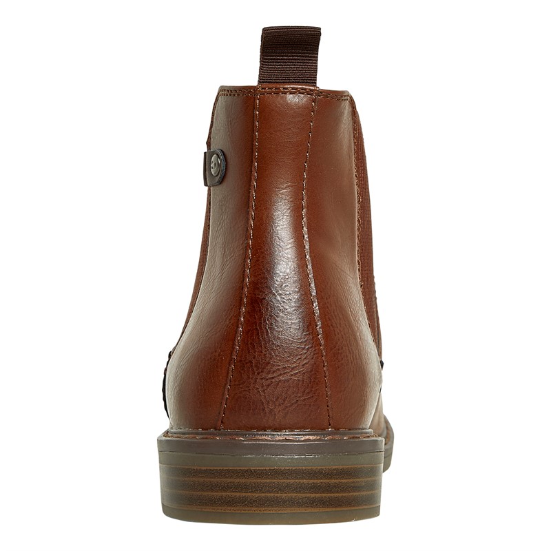 Deakins Mens Del Chelsea Boots Brown