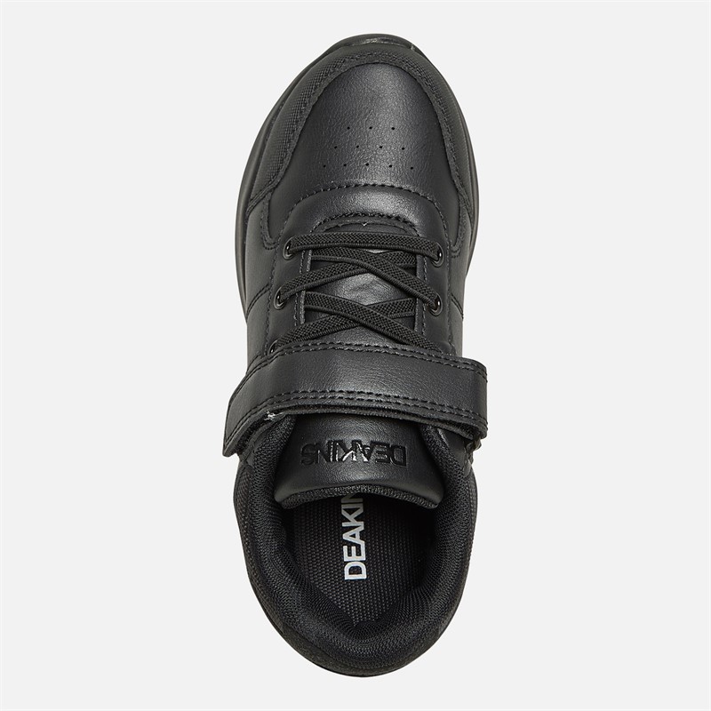 Deakins Junior Boys Aston II Velcro Shoes Black