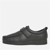 Deakins Boys Hudson Velcro Shoes Black