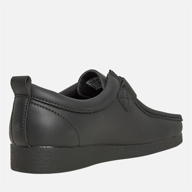 Deakins Boys Hudson Velcro Shoes Black