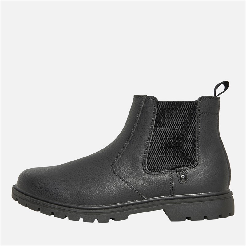 Deakins Mens Silo Chelsea Boots Black - Size 10