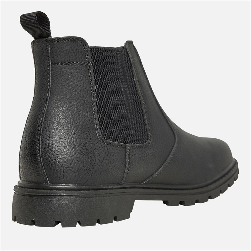 Deakins Mens Silo Chelsea Boots Black