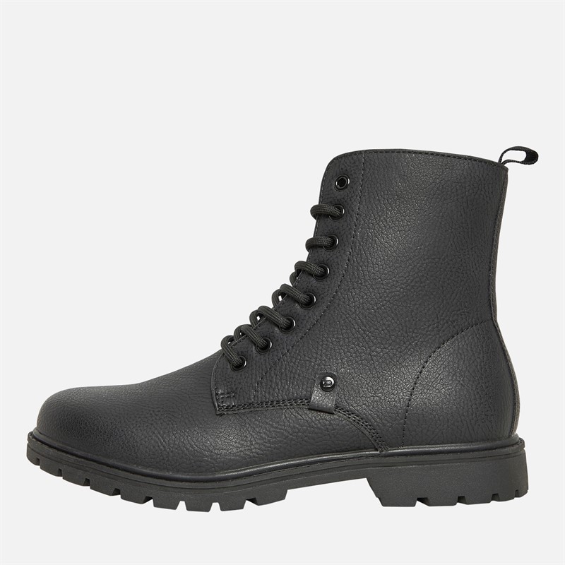 Deakins Mens Franklin Side Zip Boots Black - Size 11