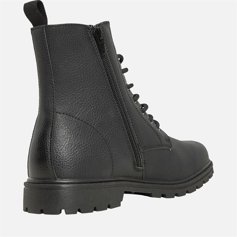 Deakins Mens Franklin Side Zip Boots Black