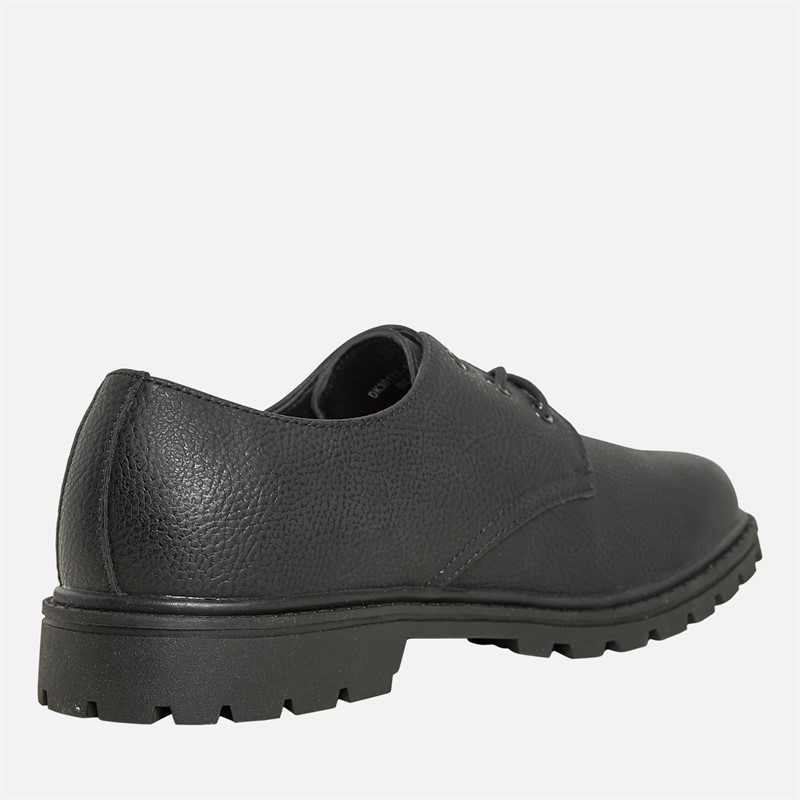 Deakins Mens Bronx Derby Shoes Black