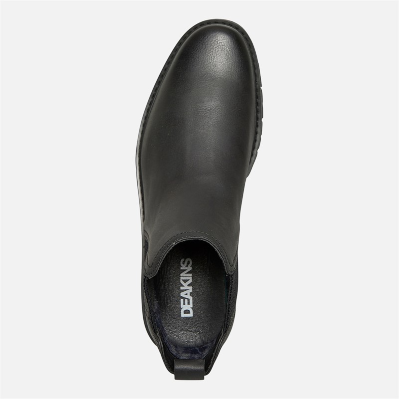 Deakins Herren Haigh Stiefel Schwarz / Schwarz