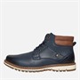 Deakins Mens Oxford Boots Navy/Tan