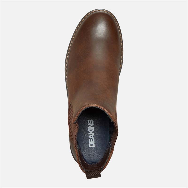 Deakins Herren Del Chelsea Stiefel Mittel Braun
