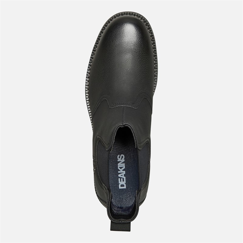 Deakins Matterhorn buty Chelsea dla niego kolor czarny
