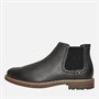 Deakins Herren Eastside Brogue Chelsea Stiefel Schwarz