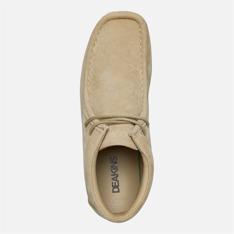 Deakins Herren Rivington Stiefel Taupe Sand Wildleder