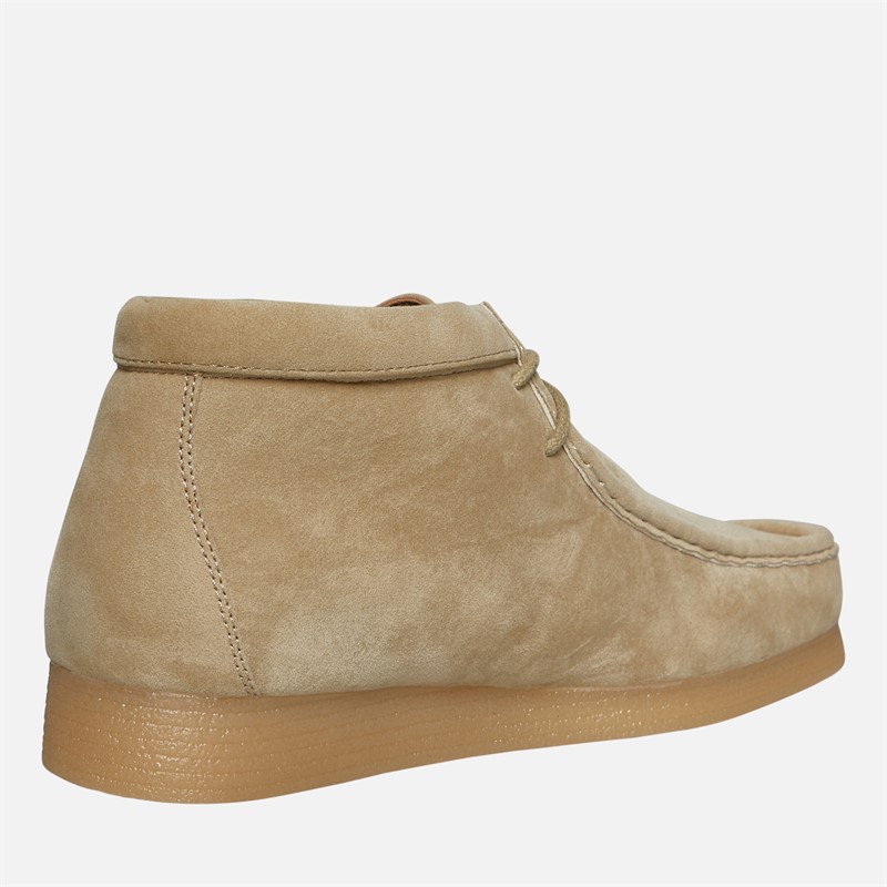 Deakins Herren Rivington Stiefel Taupe Sand Wildleder