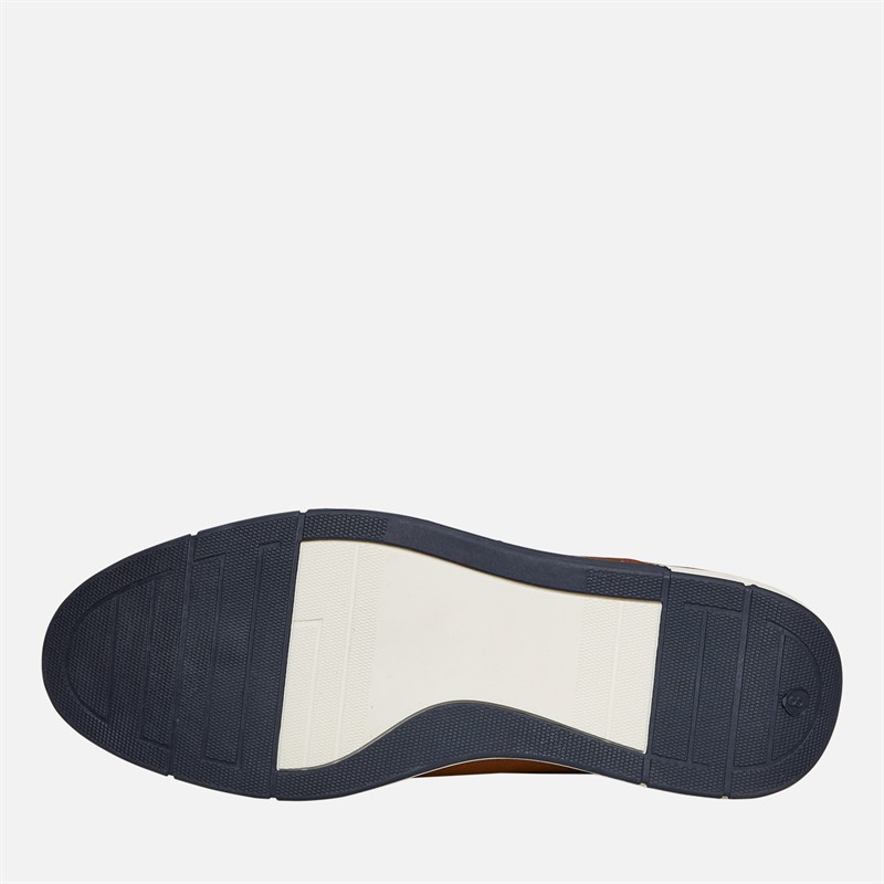 Deakins Mens Baptiste Shoes Tan/Navy