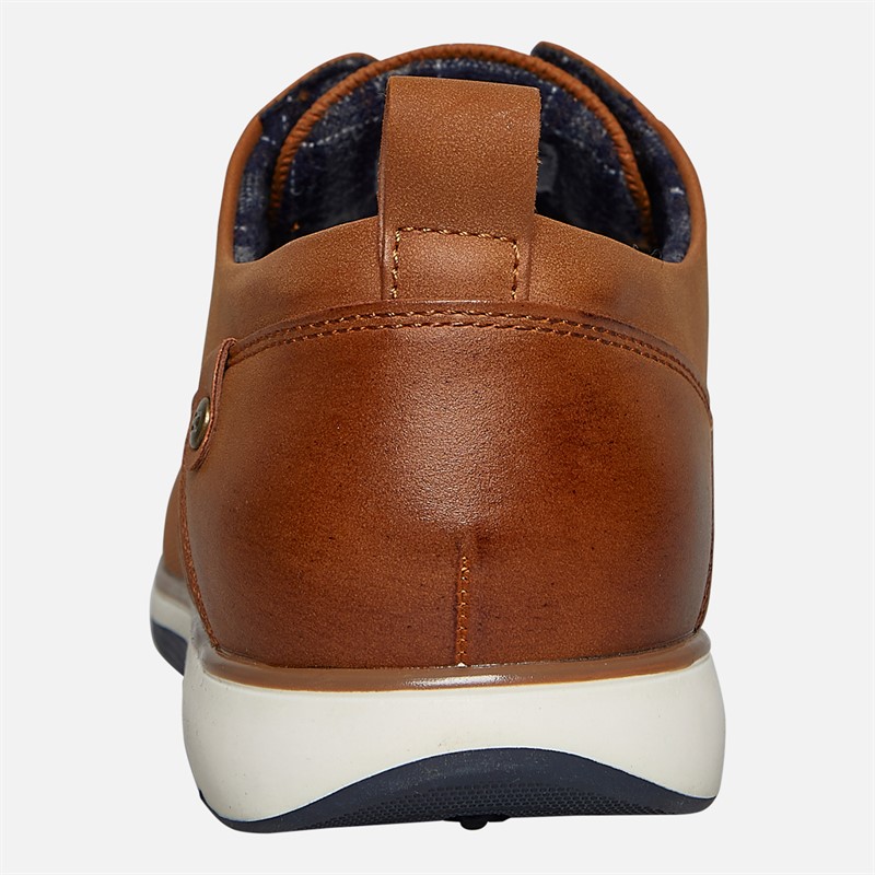 Deakins Mens Baptiste Shoes Tan/Navy