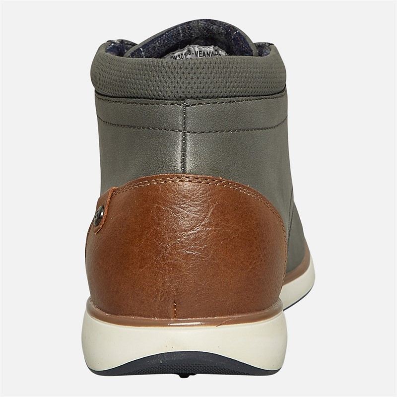 Deakins Mens Meanwood Chukka Boots Charcoal/Tan