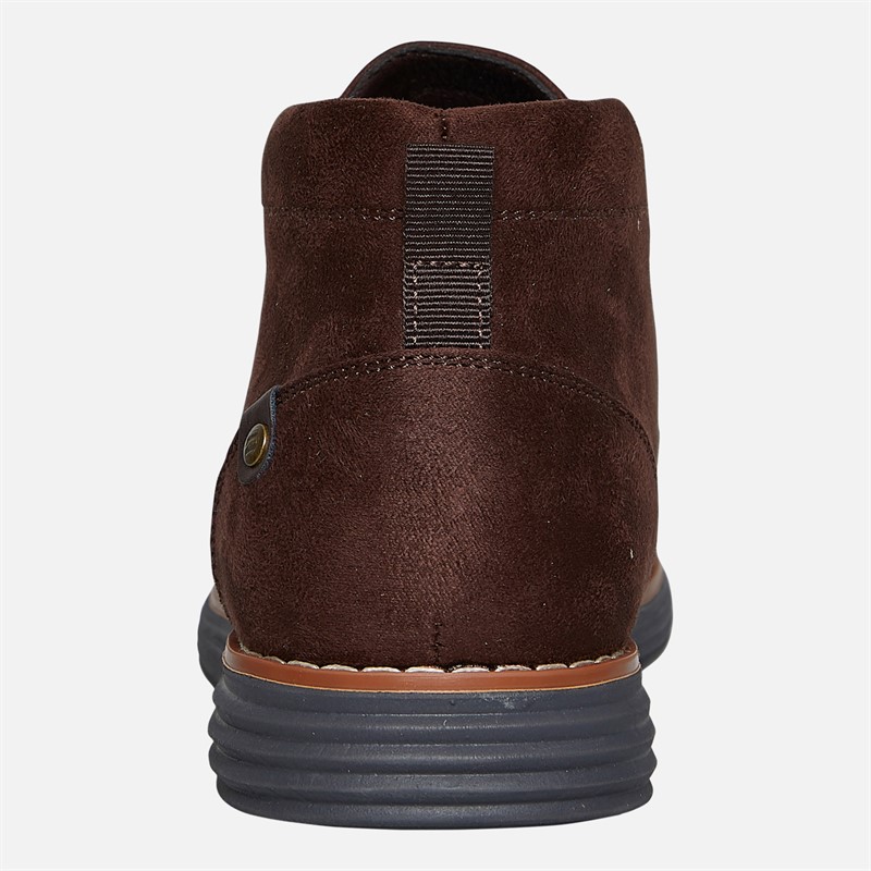 Deakins Mens Sanderson Chukka Boots Brown Suede