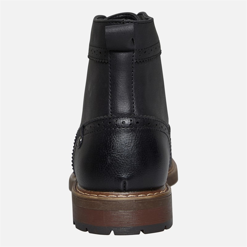 Deakins Mens Brooks Brogue Boots Black