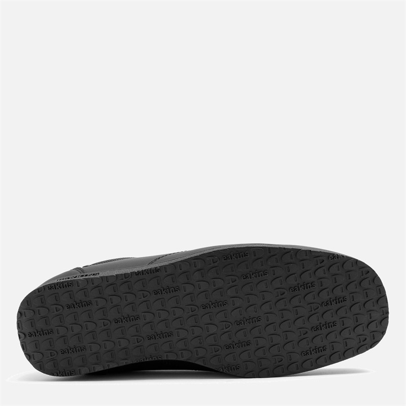 Deakins Mens Neon 2 Eyelet Lace Up Shoes Black