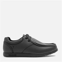 Deakins Boys Junior 2 Eyelet Lace Up Shoes Black