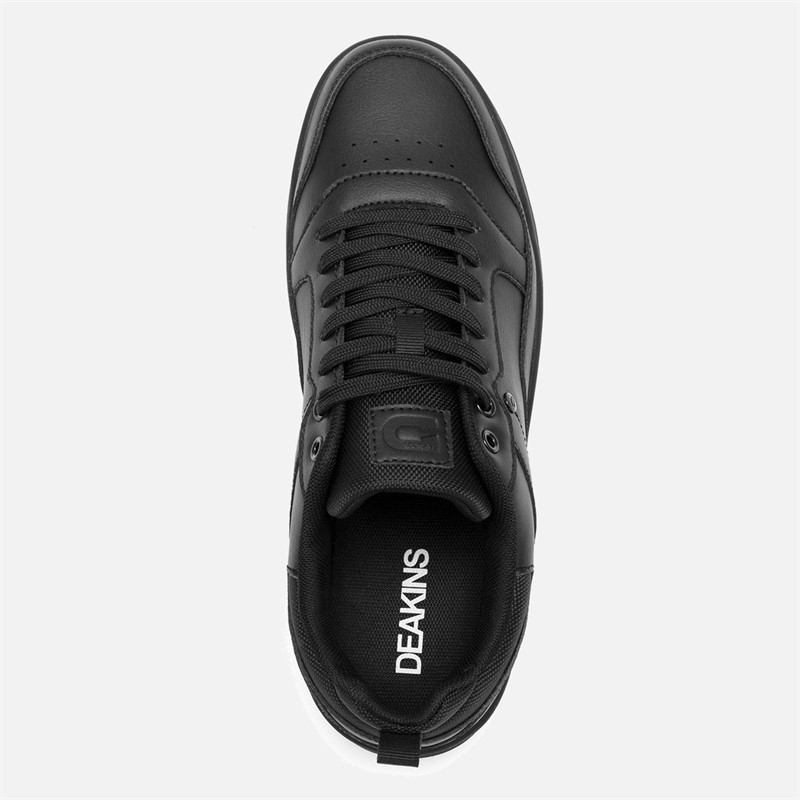 Deakins Mens Conrad Strap Shoes Black