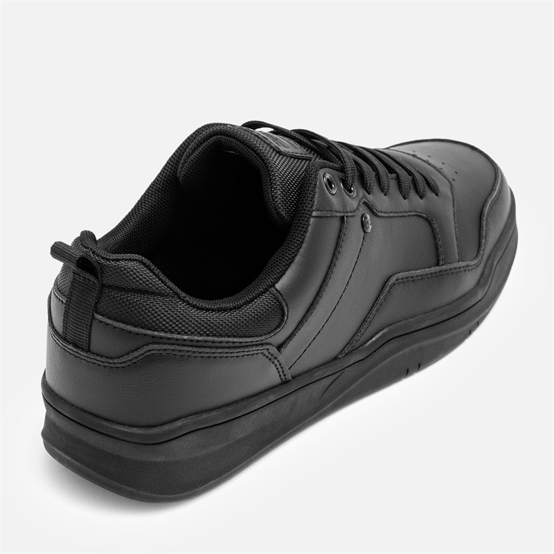 Deakins Mens Conrad Strap Shoes Black