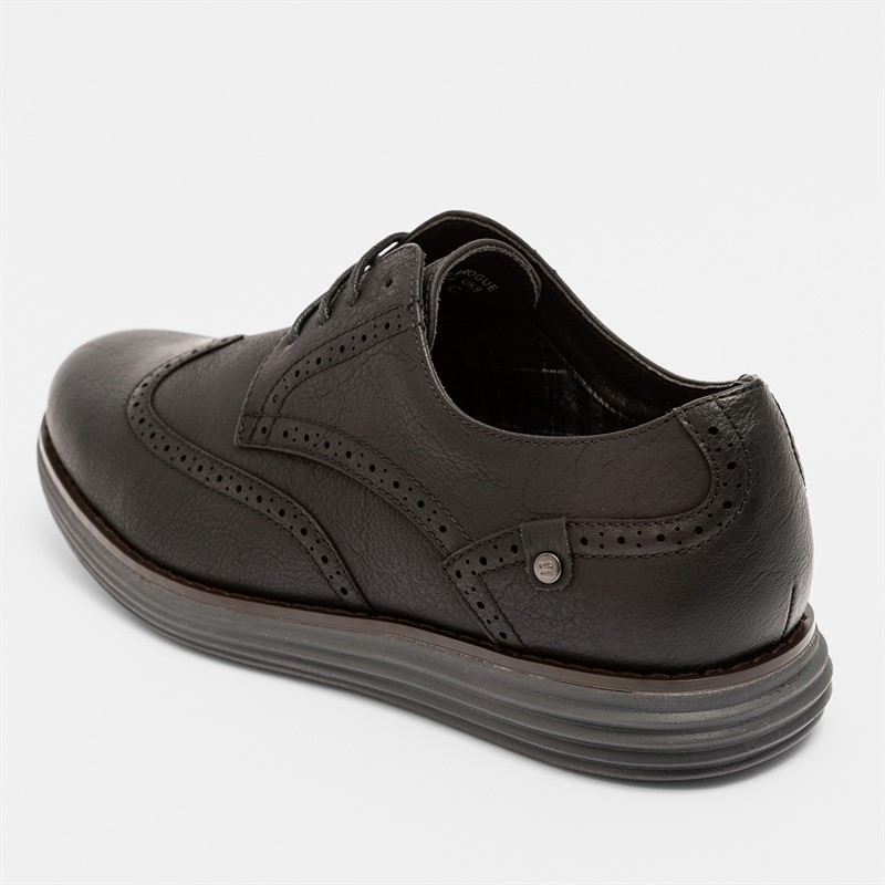 Deakins Karl brogue buty dla niego kolor Czarny/Charcoal