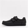 Deakins Mens Neon Velcro Shoes Black