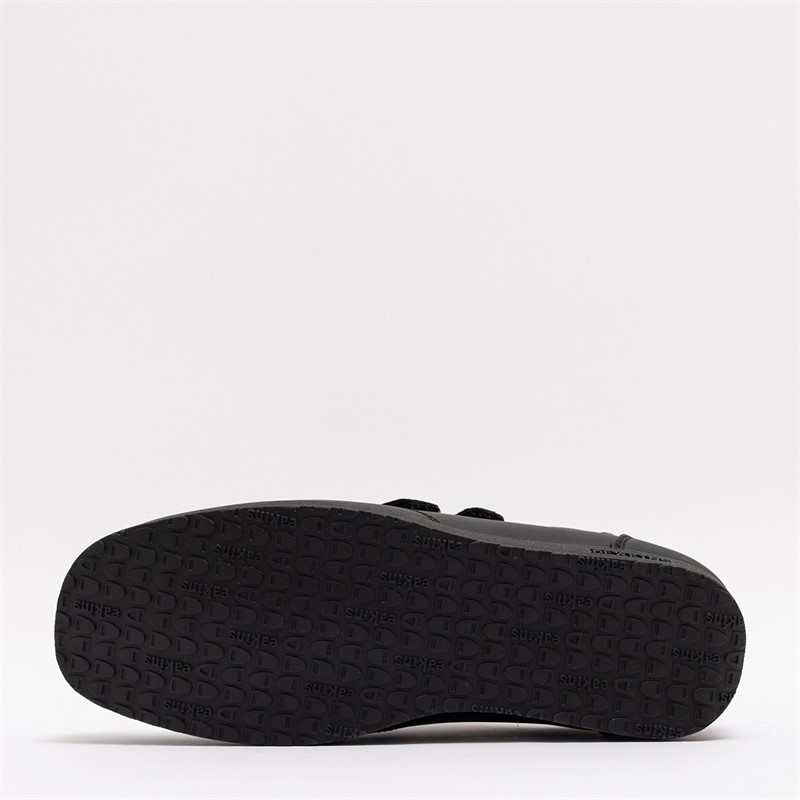 Deakins Mens Neon Velcro Shoes Black