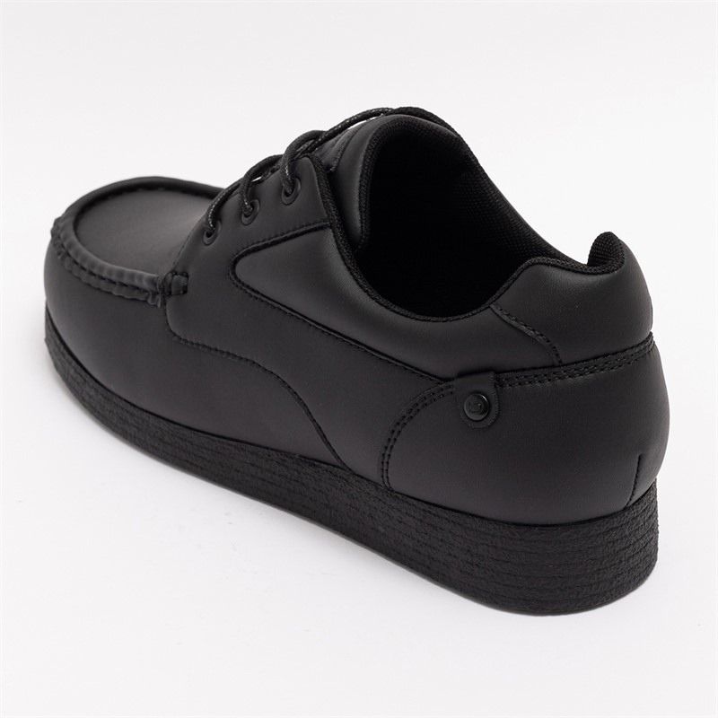 Deakins Mens Pacific Lace Up Shoes Black