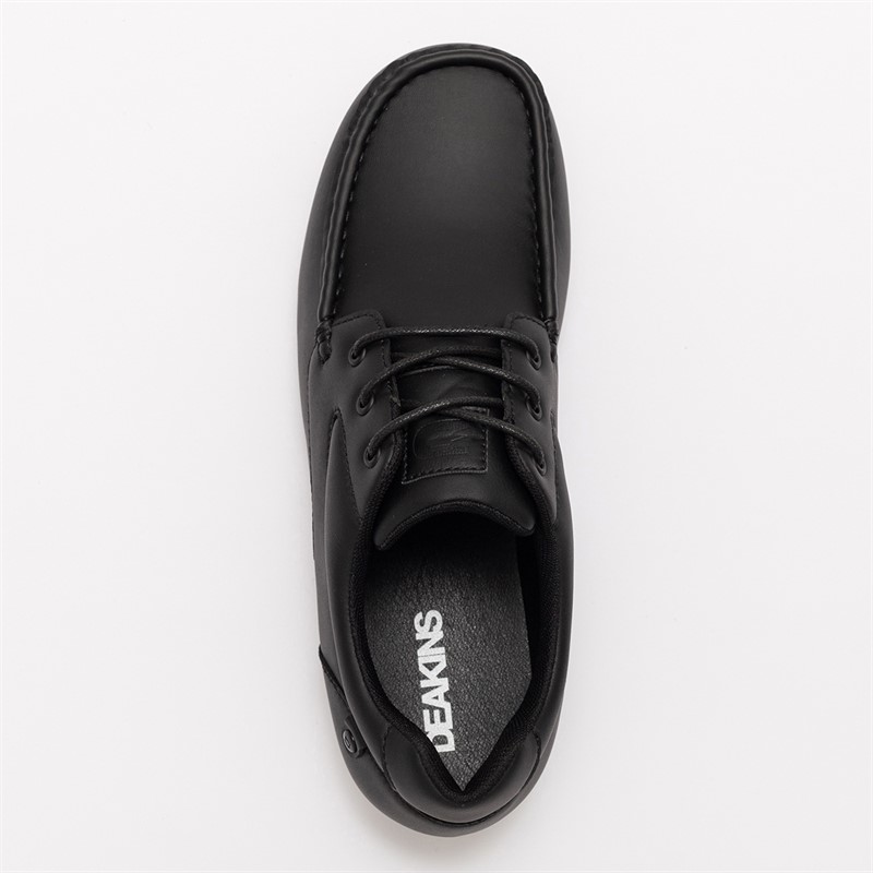 Deakins Mens Pacific Lace Up Shoes Black