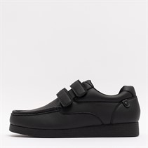 Deakins Mens Pacific Velcro Shoes Black