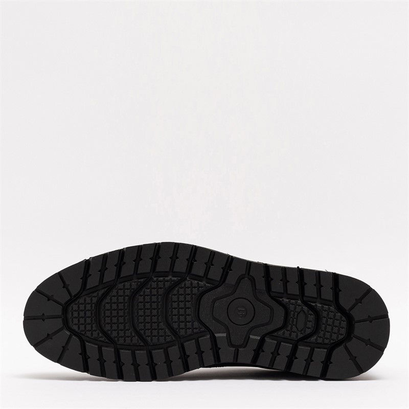 Deakins Mens Cambridge Shoes Black Mono