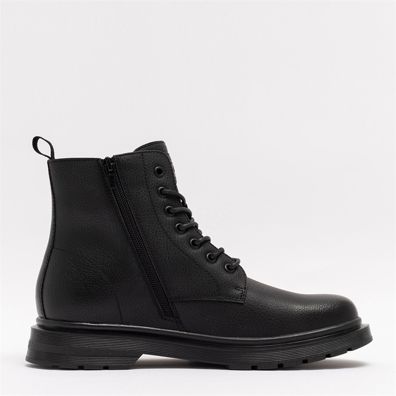 Deakins Mens Holland Side Zip Boots Black