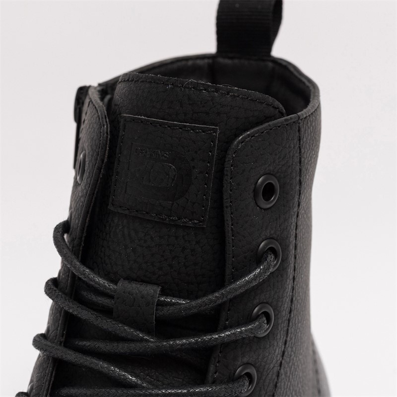 Deakins Mens Holland Side Zip Boots Black