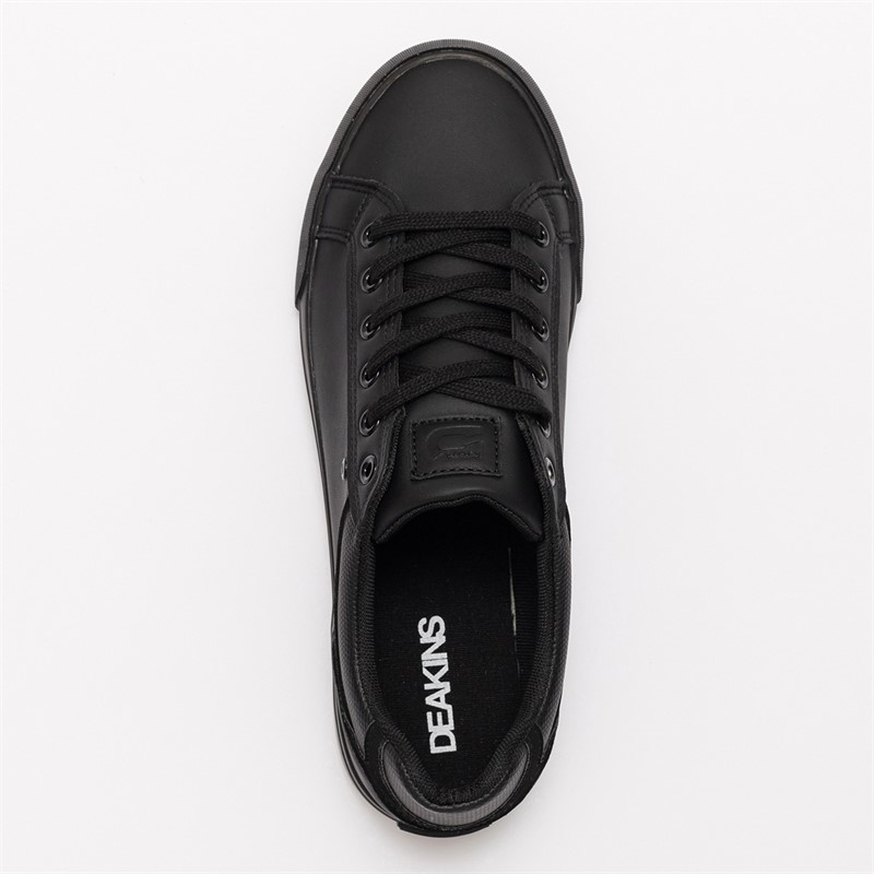Deakins Junior Boys Kimbo Trainers Black