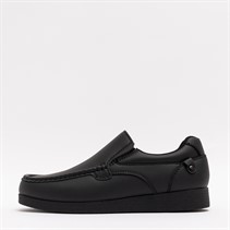 Deakins Mens Pacific Slip-On Shoes Black