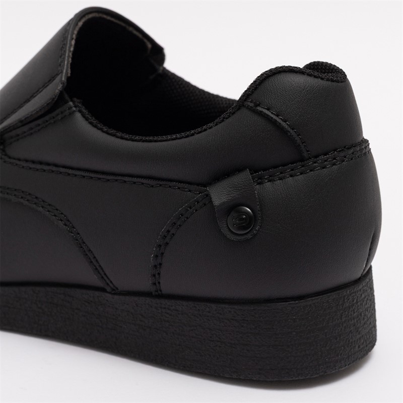 Deakins Mens Pacific Slip-On Shoes Black