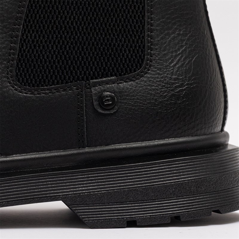 Deakins Mens Holland Chelsea Boots Black