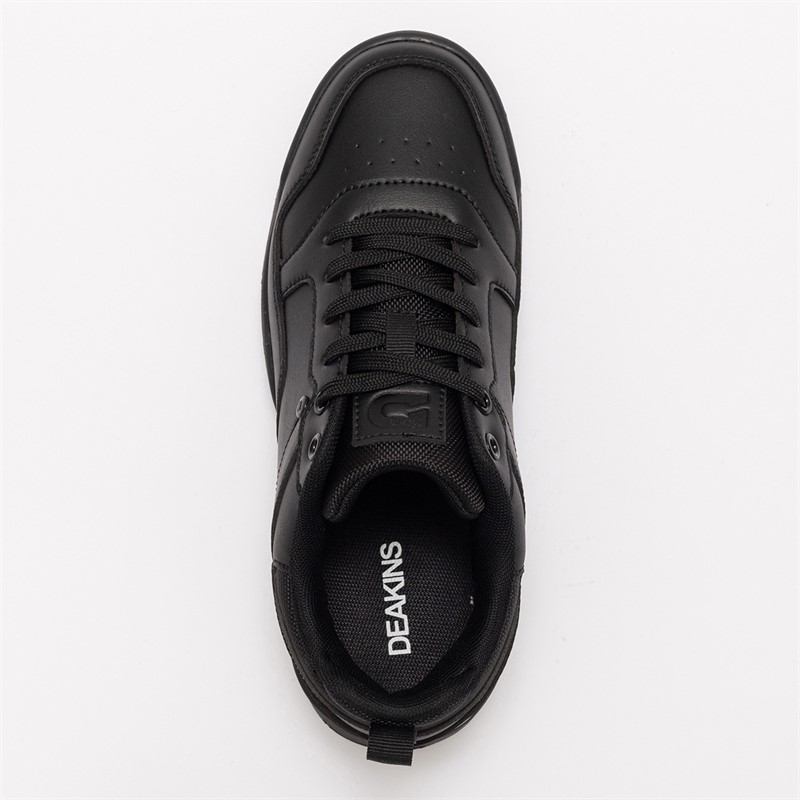 Deakins Junior Boys Conrad Lace Trainers Black